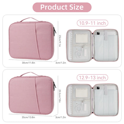 Funda Organizadora para Tablet y Laptop 11-13" | Impermeable, Acolchada y Multi-Compartimentos