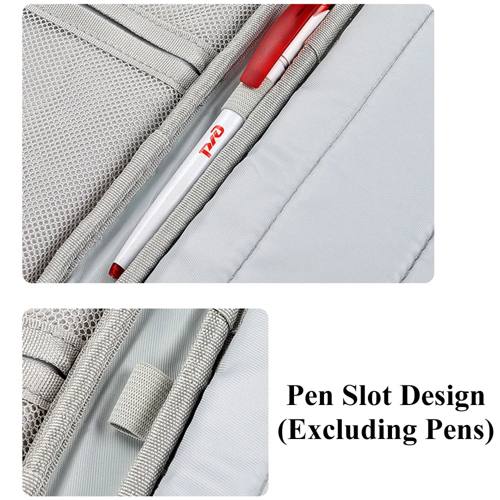 Funda Organizadora para Tablet y Laptop 11-13" | Impermeable, Acolchada y Multi-Compartimentos