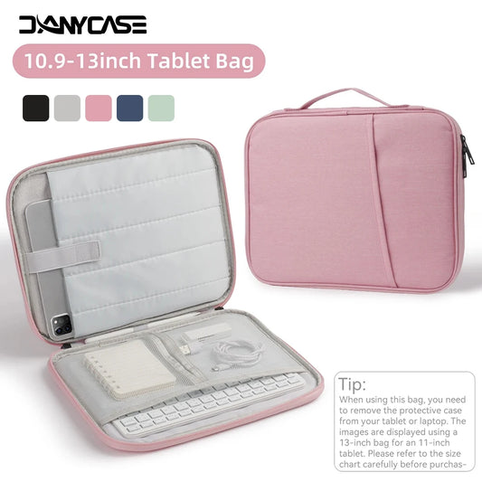 Funda Organizadora para Tablet y Laptop 11-13" | Impermeable, Acolchada y Multi-Compartimentos