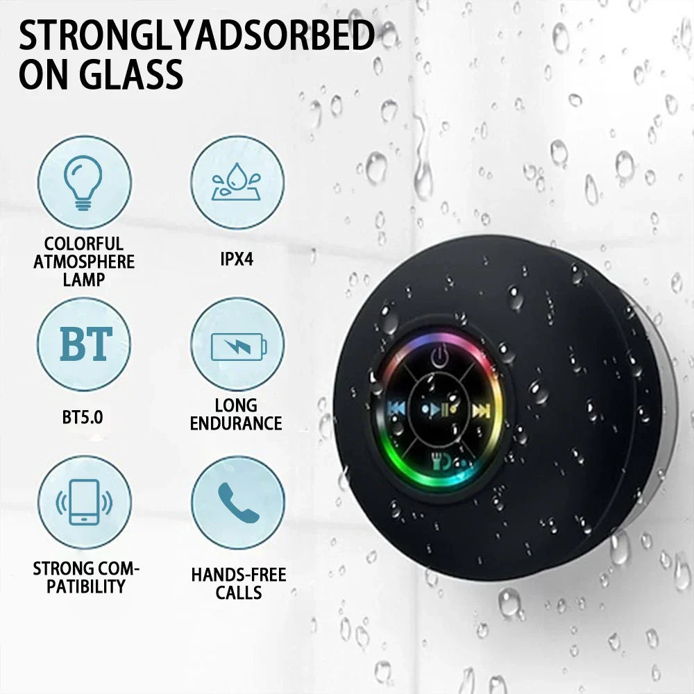 Altavoz Bluetooth Portátil Resistente al Agua
