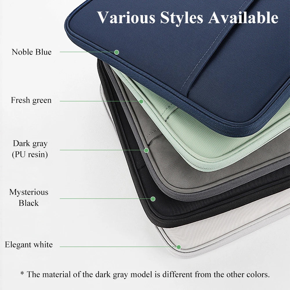 Funda Organizadora para Tablet y Laptop 11-13" | Impermeable, Acolchada y Multi-Compartimentos